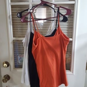 Bundle of 4 speggetti string tank tops. All xl.